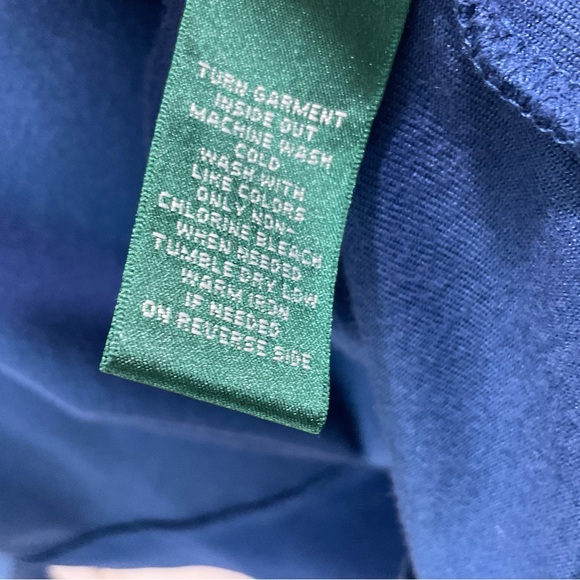 Lauren Ralph Lauren Blue Velour Jacket & Pants Size XL - Picture 11 of 12